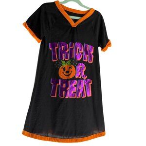 Disney Trick Or Treat Girls 5/6 Halloween Pajamas Nightgown